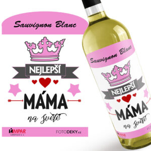 Víno Nejlepší máma na světě (Druh Vína: Bílé víno)