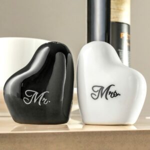 Slánka a pepřenka srdce Mr. & Mrs.