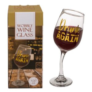 Sklenice na víno Drunk Again