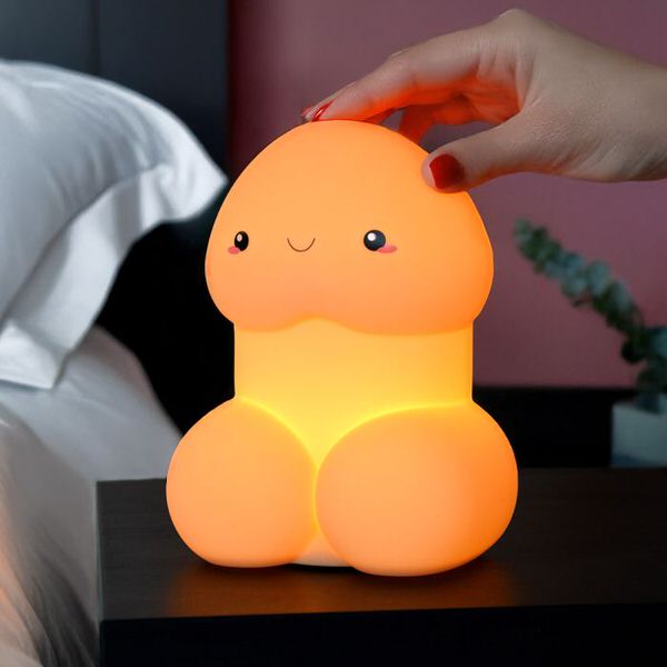 Dotyková noční lampa penis