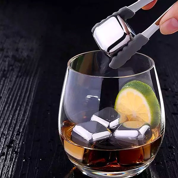 Metal Ice Cubes - ledové kovové kostky do nápojů