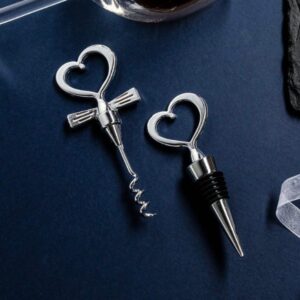 Sada na víno Valentine - černá