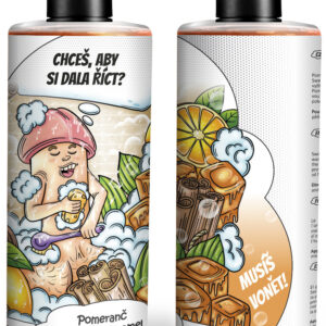 Vtipný sprchový gel – Dala říci (Vůně sprchového gelu: Pomeranč