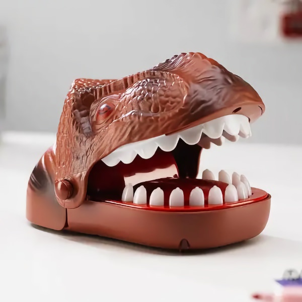 Hra dinosaurus u zubaře