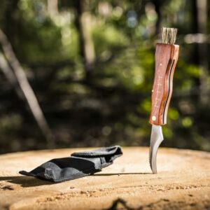 Houbařský nožík se štětečkem