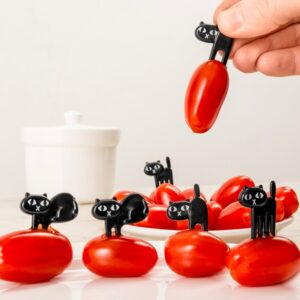 Napichovátka na jednohubky - kočky