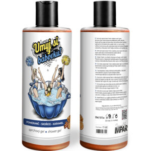 Vtipný sprchový gel – Čistá bábovka (Vůně sprchového gelu: Pomeranč