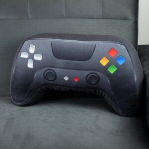 Velký polštář ve tvaru herního ovladače