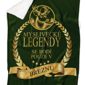 Deka Myslivecké legendy - měsíc (Měsíc: 03 - Březen