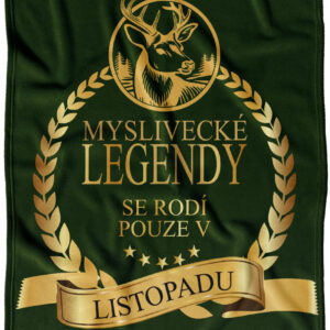 Deka Myslivecké legendy - měsíc (Měsíc: 11 - Listopad