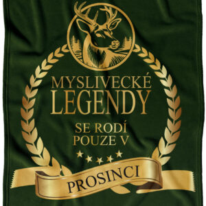 Deka Myslivecké legendy - měsíc (Měsíc: 12 - Prosinec