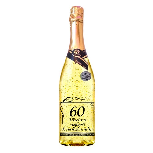 Gold Cuvee šumivé se zlatem 0