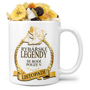 Hrnek Rybářské legendy (Měsíc: 11 - Listopad