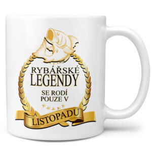 Hrnek Rybářské legendy (Měsíc: 11 - Listopad