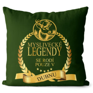 Polštář Mysliceké legendy – měsíce (Velikost: 40 x 40 cm