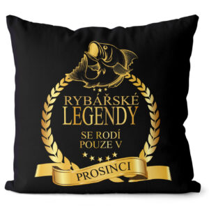 Polštář Rybářské legendy – měsíce (Velikost: 40 x 40 cm