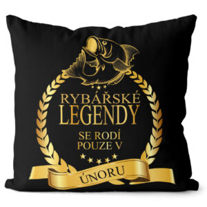 Polštář Rybářské legendy – měsíce (Velikost: 55 x 55 cm