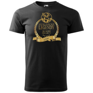 Tričko Myslivecké legendy – měsíce (pánské) (Velikost: 4XL