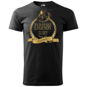 Tričko Rybářské  legendy – měsíce (pánské) (Velikost: 4XL