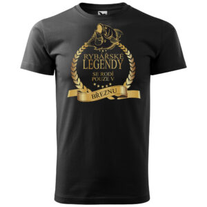Tričko Rybářské  legendy – měsíce (pánské) (Velikost: 5XL