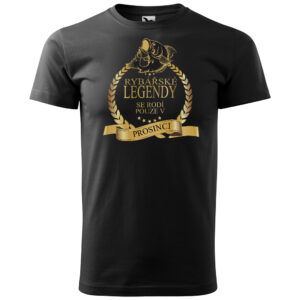 Tričko Rybářské  legendy – měsíce (pánské) (Velikost: M