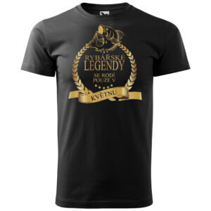 Tričko Rybářské  legendy – měsíce (pánské) (Velikost: XL