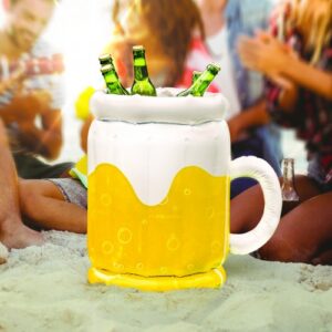 Nafukovací sklenice na pivo