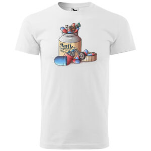Tričko Antidepresiva – chopper (Velikost: 5XL