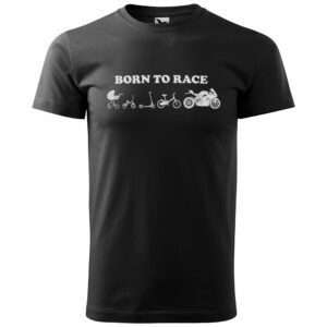 Tričko Born to race (Velikost: L