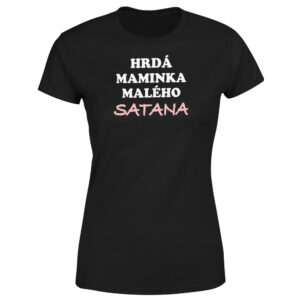 Tričko Maminka satana (Velikost: XS