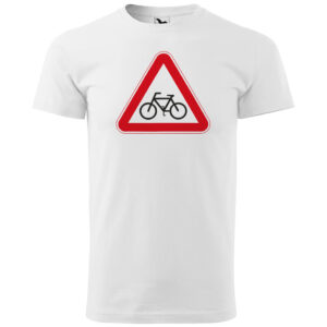 Tričko Pozor cyklista (Velikost: 5XL