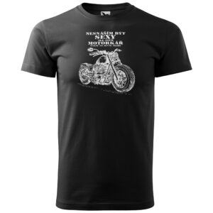 Tričko Sexy motorkář – pánské (Velikost: 3XL