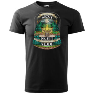 Tričko Sexy skaut – pánské (Velikost: 4XL