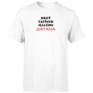 Tričko Tatínek satana (Velikost: S