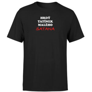 Tričko Tatínek satana (Velikost: XXL