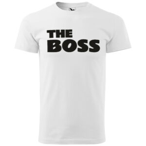 Tričko The Boss - pánské (Velikost: 3XL