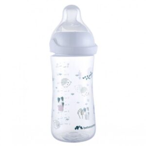 Bebeconfort kojenecká láhev Emotion Physio 270 ml (0–12 m) white
