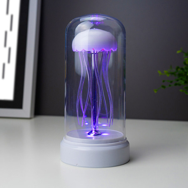 Lampa s rotující medúzou