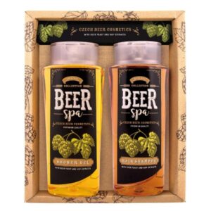 Pivní kosmetická sada XL Beer Spa (sprchový gel a šampon)