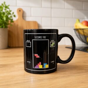 Termoaktivní hrnek Tetris