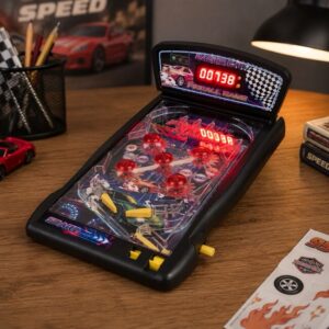 Elektronický stolní pinball Racing Car