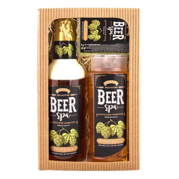 Pivní kosmetická sada Beer Spa (sprchový gel