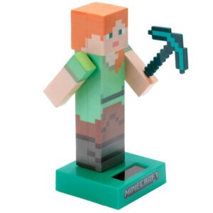 Solární figurka Minecraft Alex (poškozená krabice)