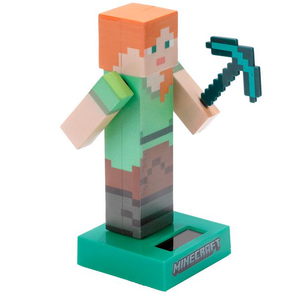 Solární figurka Minecraft Alex (poškozená krabice)