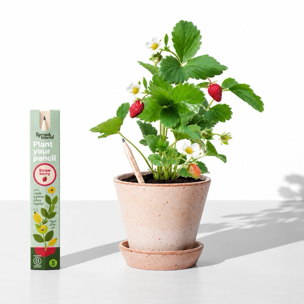 Tužka se semínky Sprout - jahoda